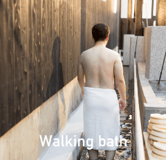 Walking bath