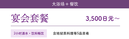 宴会プラン